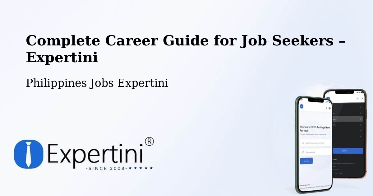 Career Guide for Job Seekers – Himaao - Himaao, Philippines Jobs Expertini