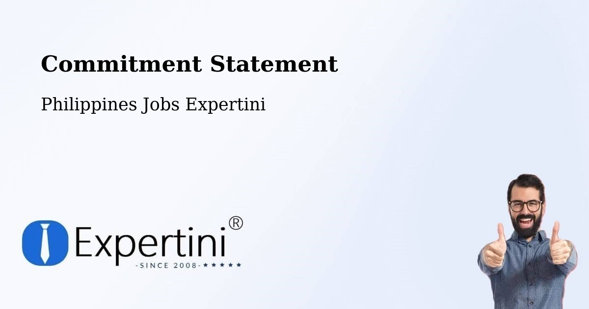 Corporate Commitment – Himaao - Philippines Jobs Expertini