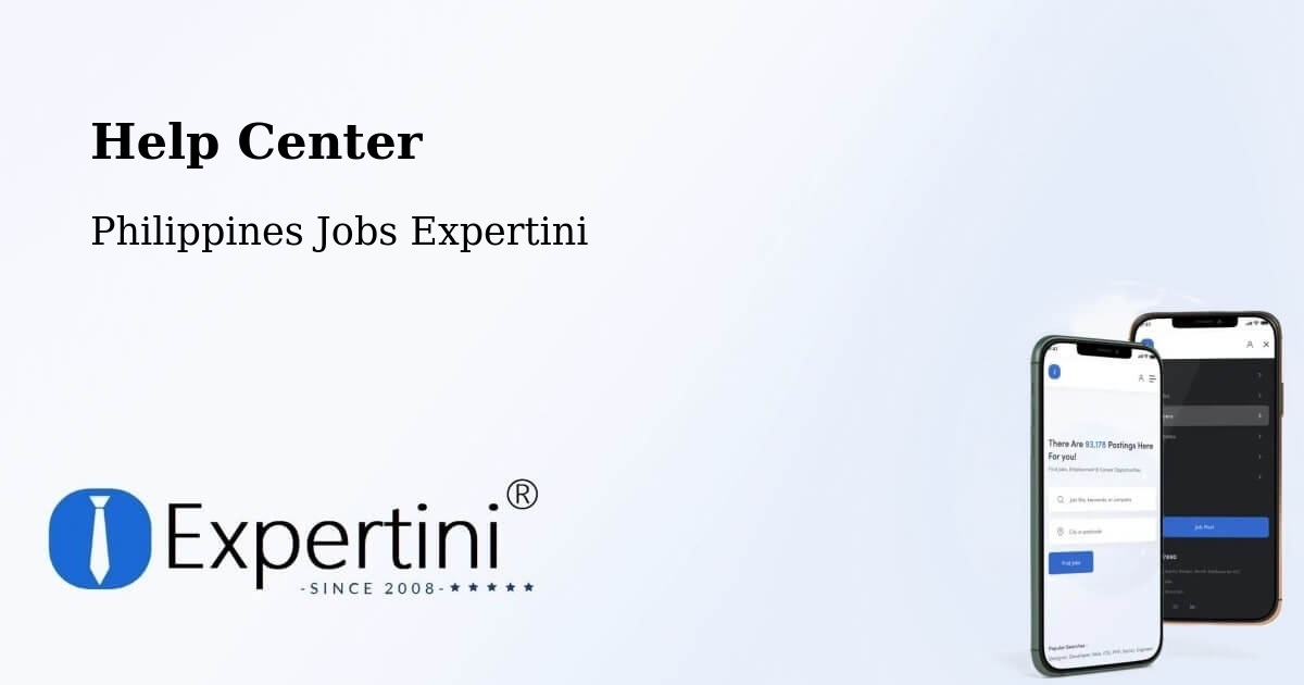 Help Center – Himaao - Philippines Jobs Expertini