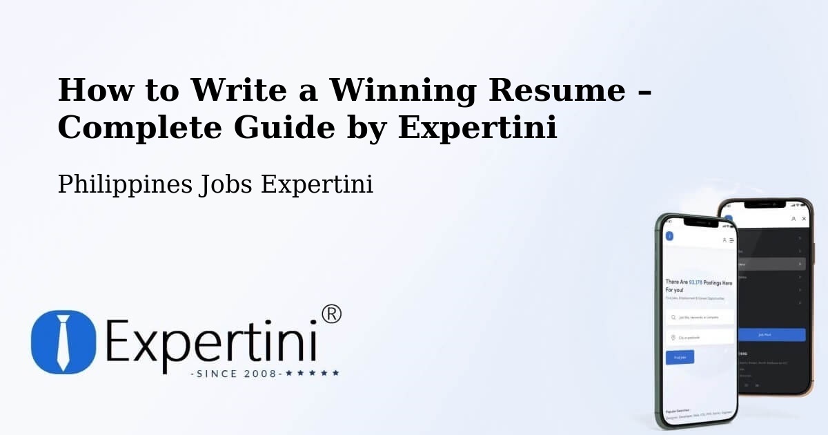 Resume Writing Guide for Job Seekers – Himaao - Himaao, Philippines Jobs Expertini